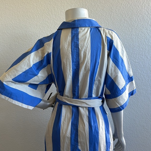 NWT Plenty by Tracy Reese Short-Sleeve Tie-Waist Midi Dress - Picture 8 of 10